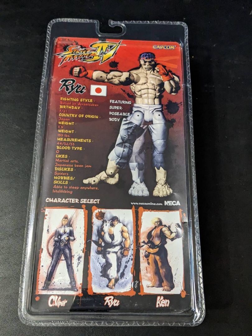 Street Fighter IV NECA Player Select Ryu - Image 2