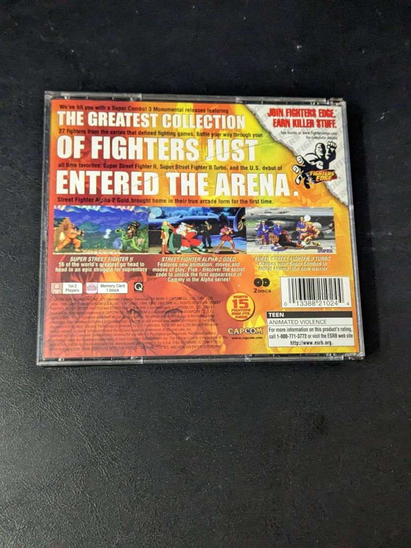 PlayStation Street Fighter Collection  - Image 2