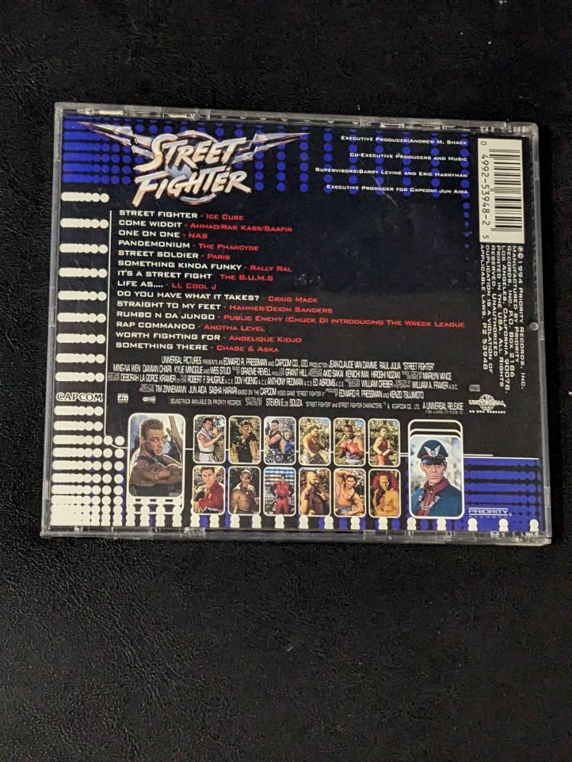 Street Fighter The Movie Soundtrack  - Image 2