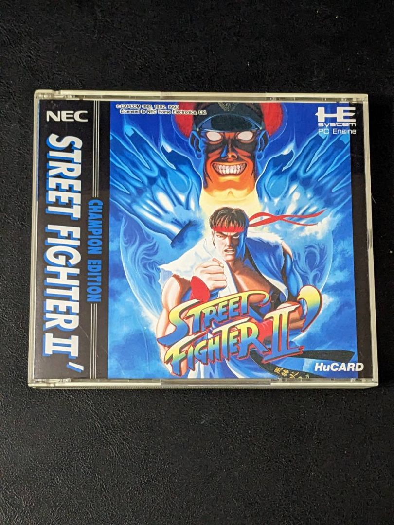 NEC PC Engine Street Fighter II - Image 1