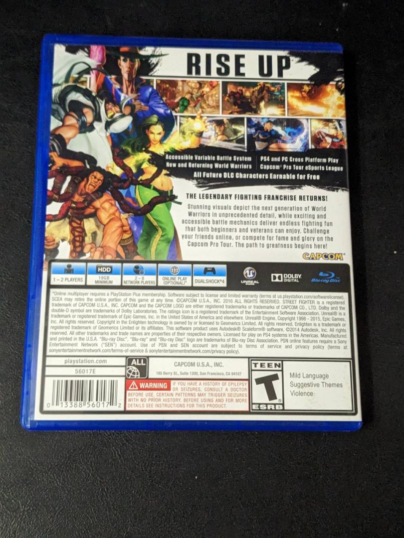 PlayStation 4 Street Fighter V - Image 2