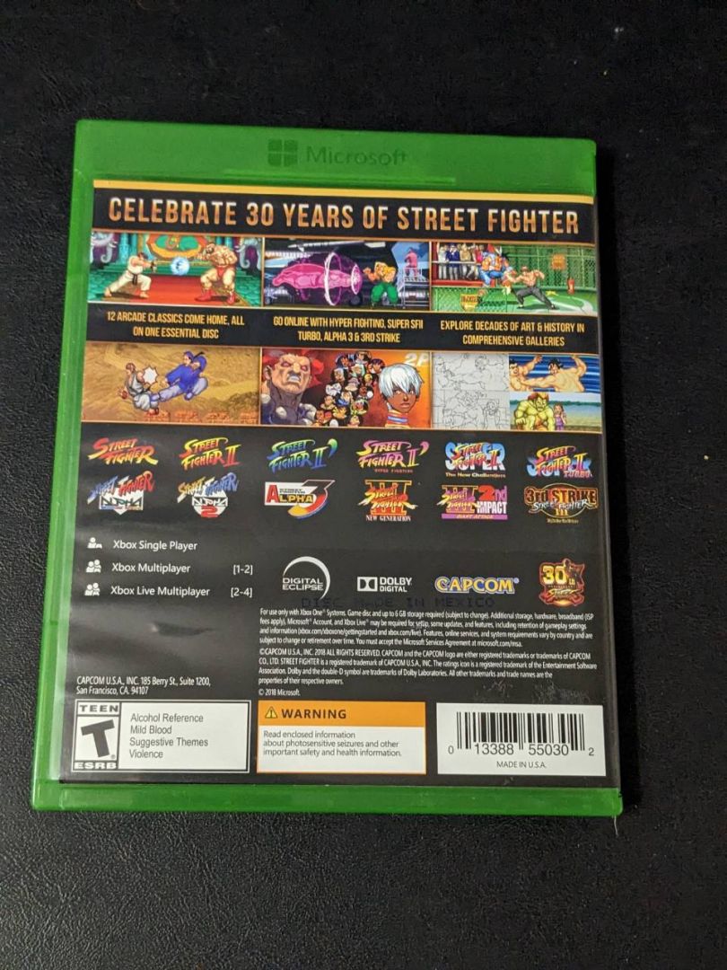 XBOX One Street Fighter 30th Anniversary Collection  - Image 2