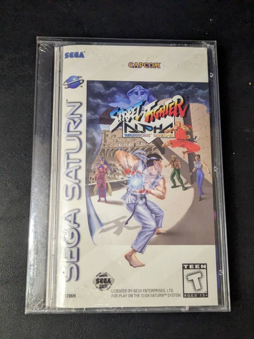 Sega Saturn Street Fighter Alpha Warriors Dreams - Image 1
