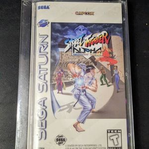 Sega Saturn Street Fighter Alpha Warriors Dreams