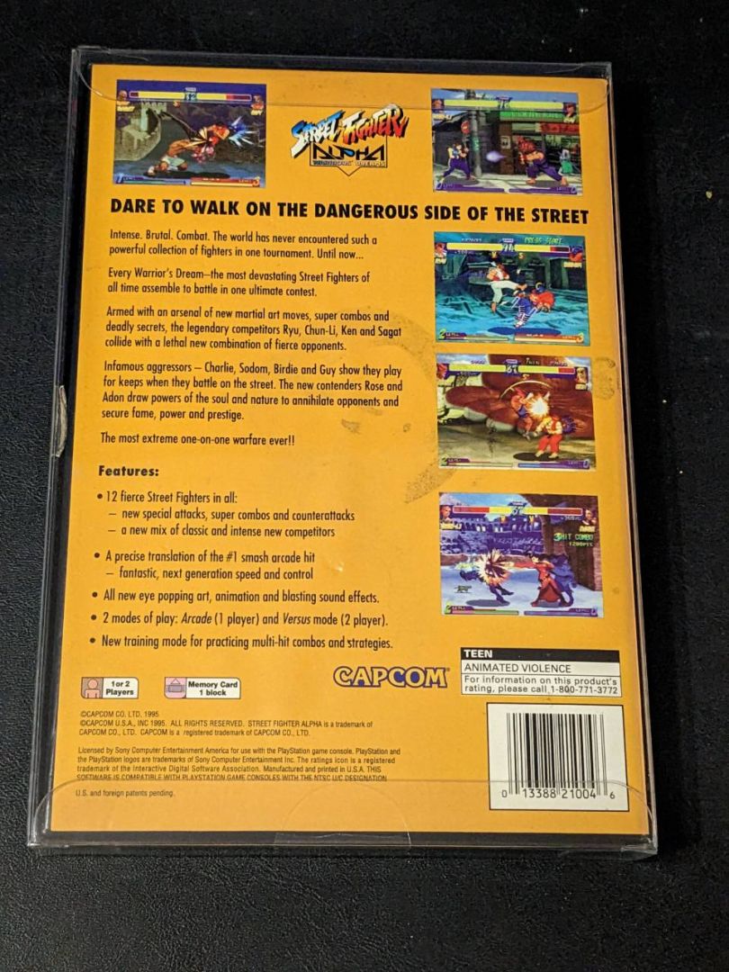 PlayStation Street Fighter Alpha Warriors Dreams  - Image 2