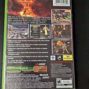 XBOX Mortal Kombat Armageddon 