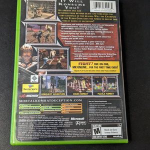 XBOX Mortal Kombat Deception 