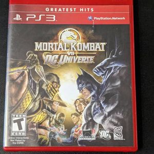 PlayStation 3 Mortal Kombat vs DC Universe 