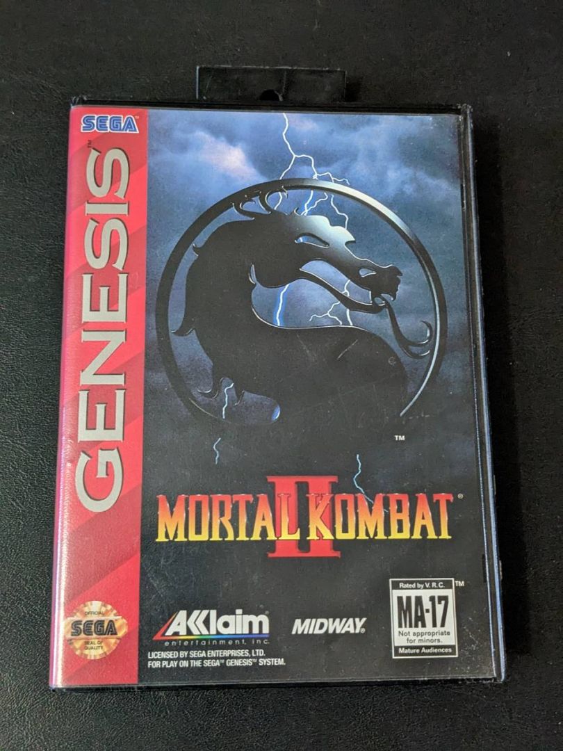 Sega Genesis Mortal Kombat II - Image 1