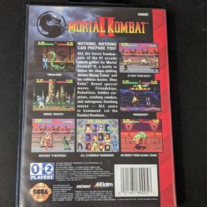 Sega Genesis Mortal Kombat II