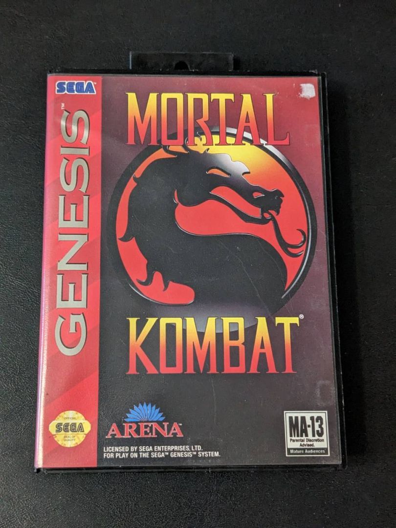 Sega Genesis Mortal Kombat  - Image 1