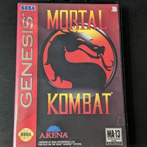 Sega Genesis Mortal Kombat 