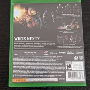 XBOX One Mortal Kombat X