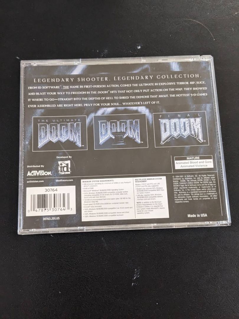 PC Doom Collectors Edition  - Image 2