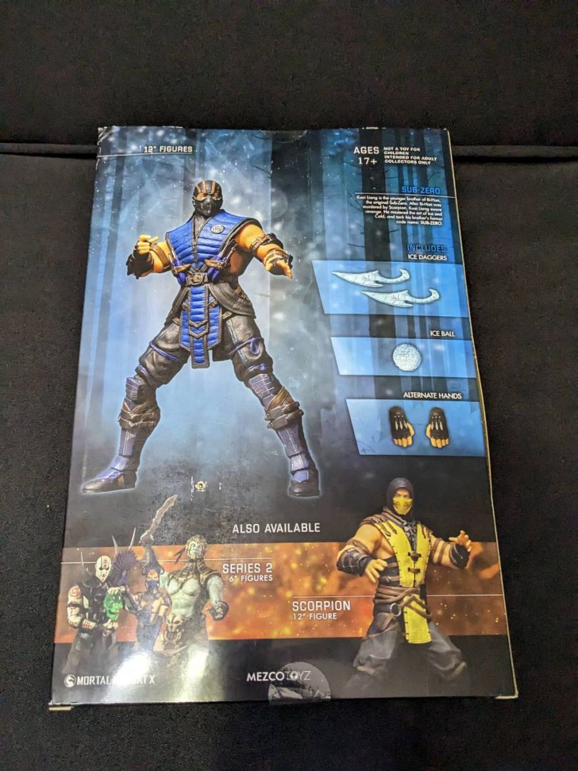 Mezco Mortal Kombat X Sub-Zero 12&quot; - Image 3