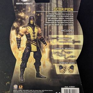 Mezco Mortal Kombat X Scorpion 6"