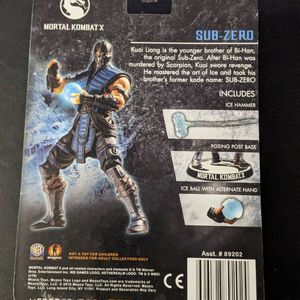 Mezco Mortal Kombat X Sub-Zero 4"