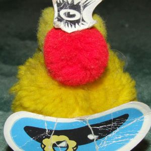 Monster Munch Yellow Monster Badge