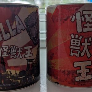 Godzilla mugs