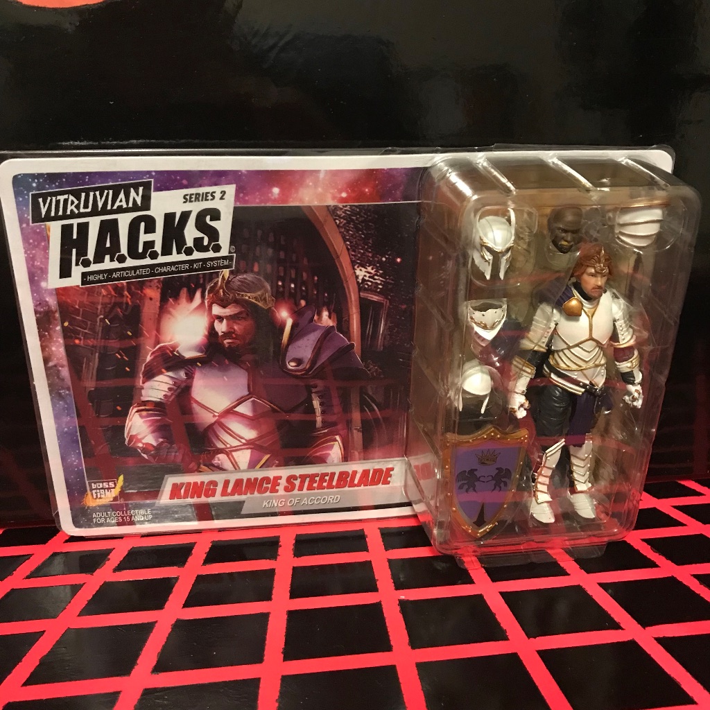 Boss Fight Studio Vitruvian H.A.C.K.S. Series 2 Wave 3 King Lance Steelblade King of Accord - Image 1