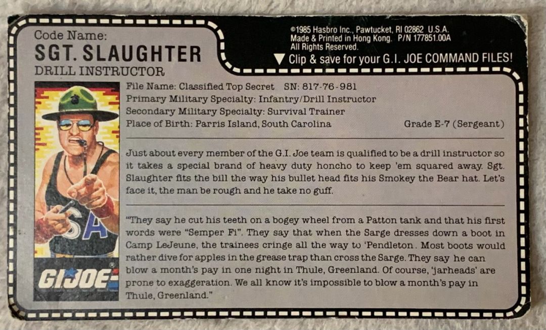 Sgt. Slaughter  - Image 2
