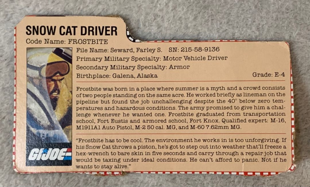 Frostbite (Snow Cat Driver)  - Image 2