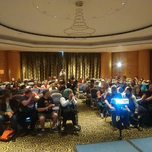 We're at #tfnation hell yeah!