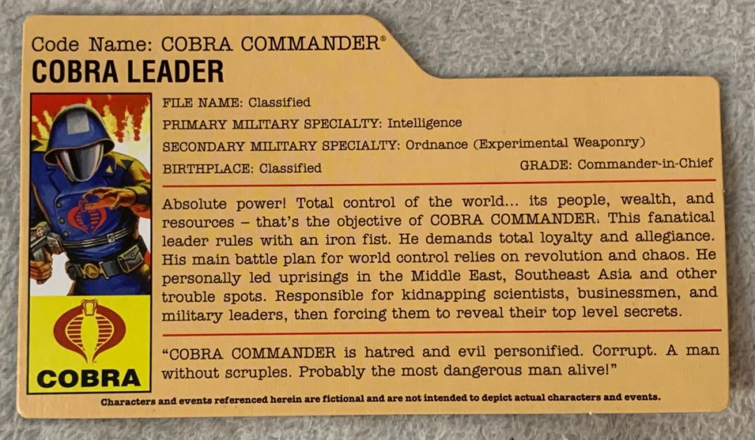 Cobra Commander & Flight Pod - Image 2