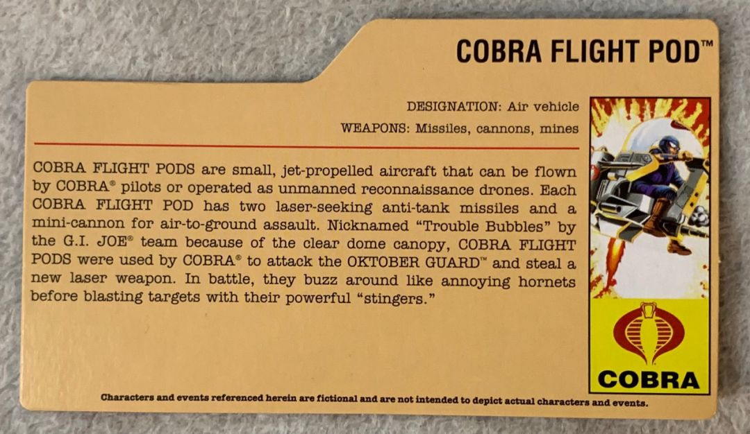 Cobra Commander & Flight Pod - Image 3