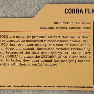 Cobra Commander & Flight Pod