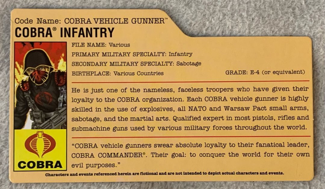Cobra Vehicle Gunner - Image 2