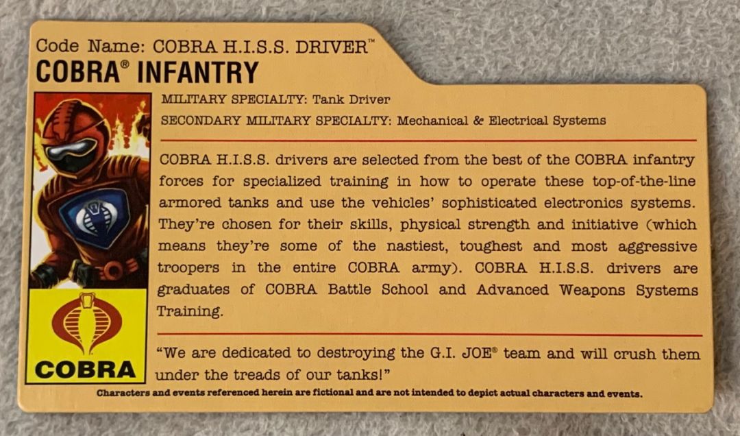 H.I.S.S. Driver & H.I.S.S. Tank - Image 2