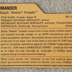 Ralph "Steeler" Pulaski & Armadillo Tank
