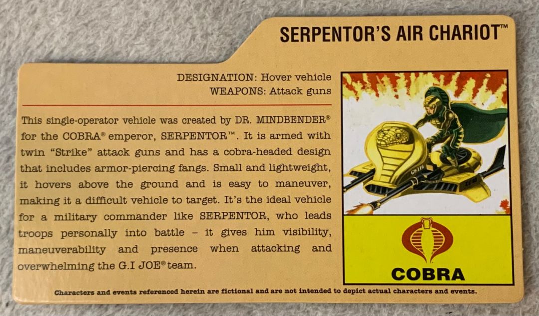 Serpentor & Serpentor's Air Chariot - Image 3