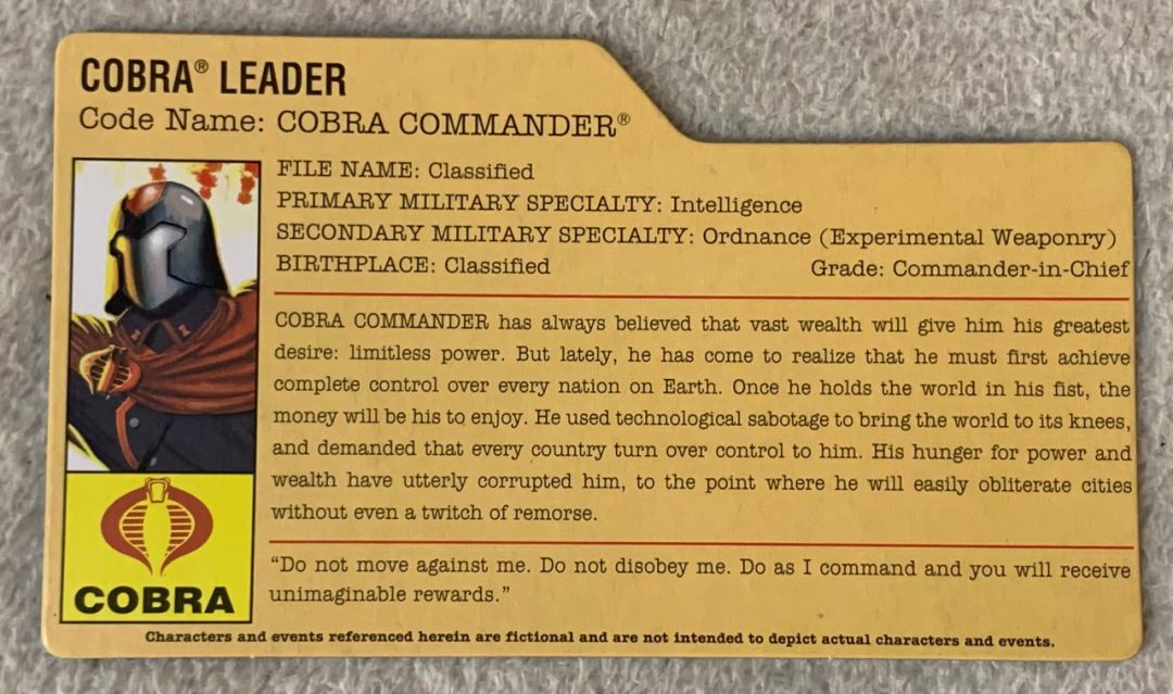 Cobra Commander - Image 2