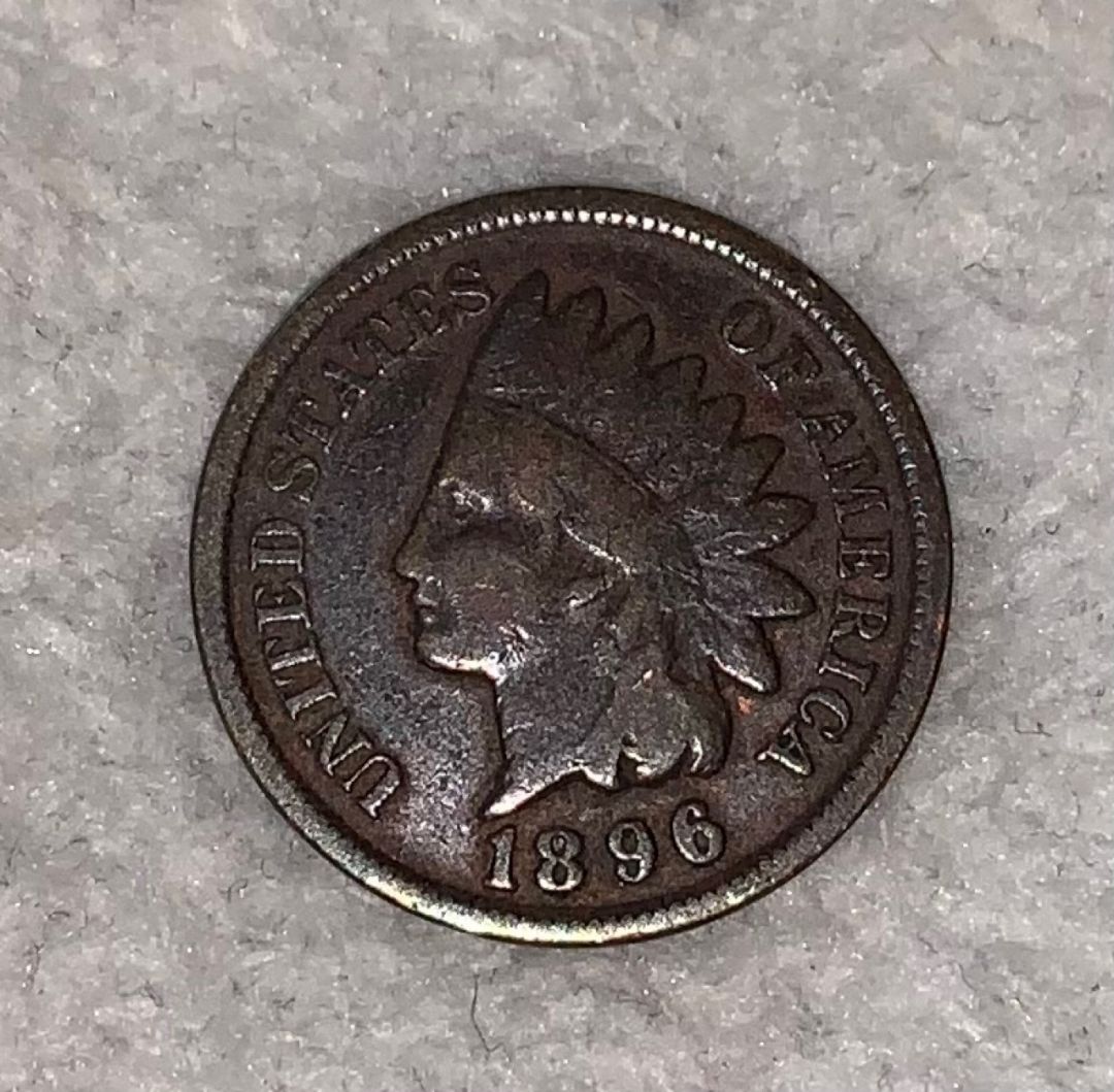 1896 “Indian Head” Penny  - Image 1