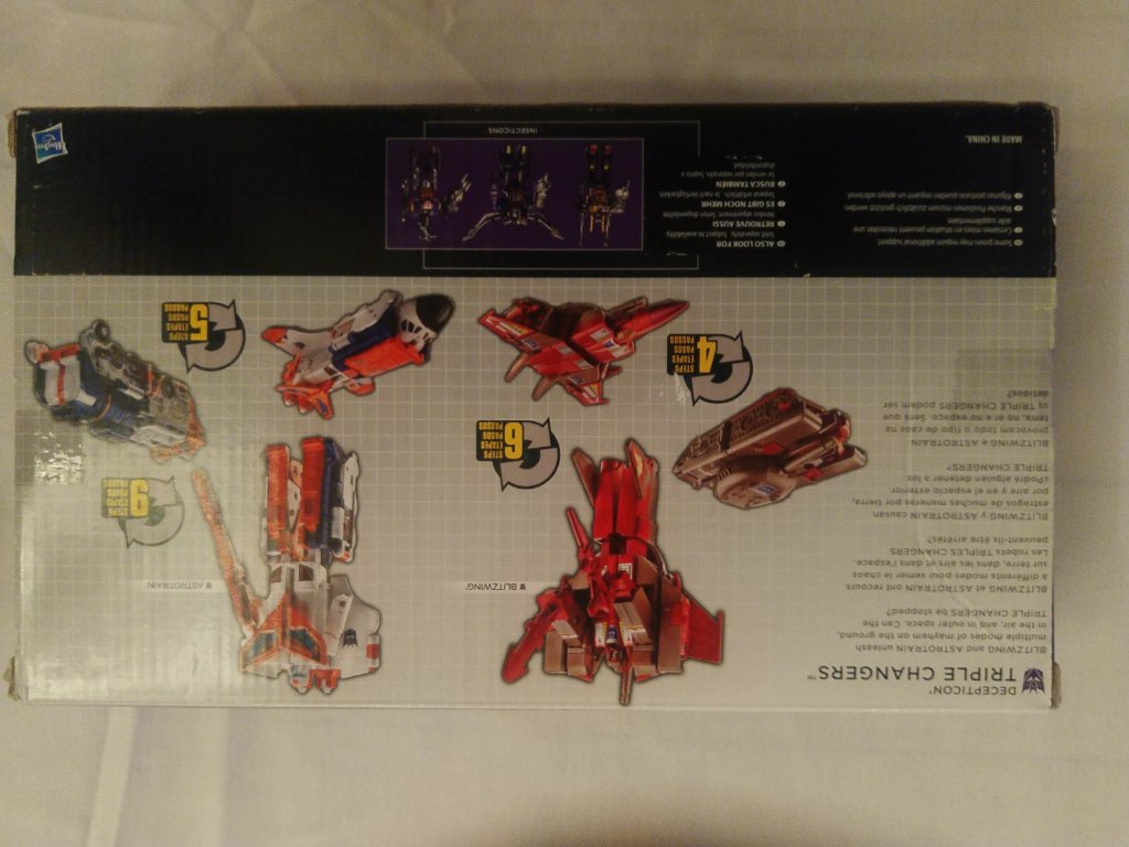 Blitzwing / Astrotrain Triple Changer set - Image 2