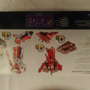 Blitzwing / Astrotrain Triple Changer set