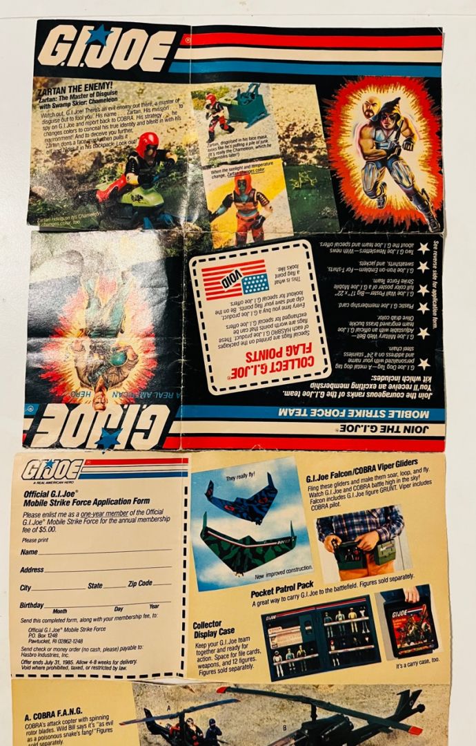 G.I.Joe Action Figure and Vehicle Catalogue 1984 - Image 2
