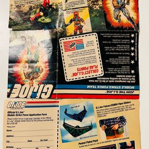 G.I.Joe Action Figure and Vehicle Catalogue 1984