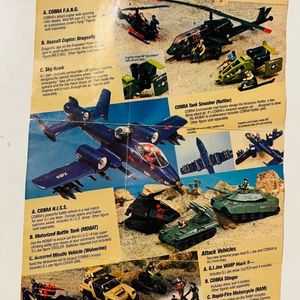G.I.Joe Action Figure and Vehicle Catalogue 1984
