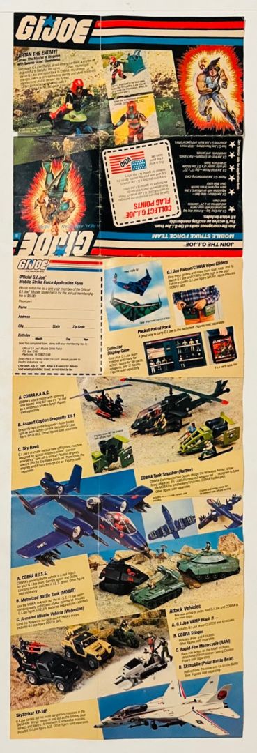 G.I.Joe Action Figure and Vehicle Catalogue 1984 - Image 4