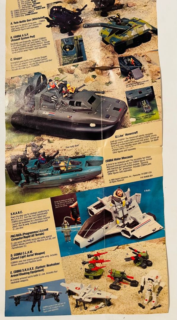 G.I.Joe Action Figure and Vehicle Catalogue 1984 - Image 6