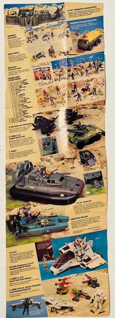 G.I.Joe Action Figure and Vehicle Catalogue 1984 - Image 7