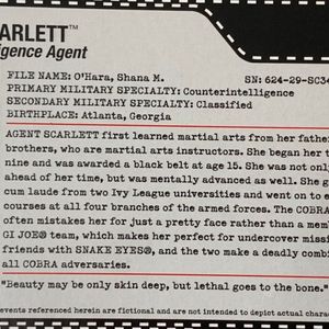 Agent Scarlett 