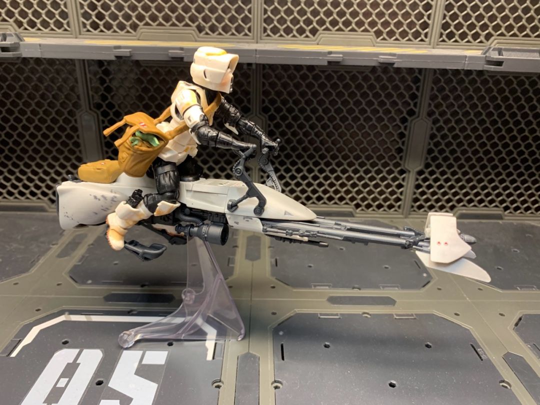 Speeder Bike, Scout Trooper & Grogu - Image 6