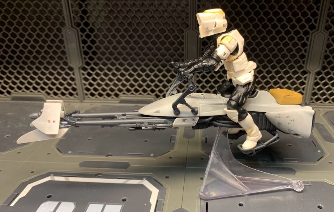 Speeder Bike, Scout Trooper & Grogu - Image 8