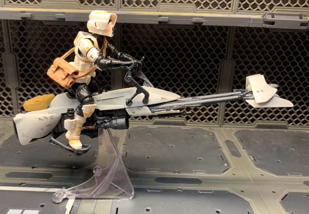 Speeder Bike, Scout Trooper & Grogu - Image 9