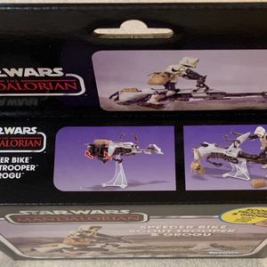 Speeder Bike, Scout Trooper & Grogu