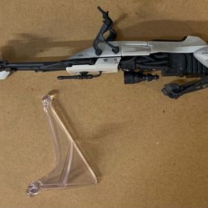 Speeder Bike, Scout Trooper & Grogu